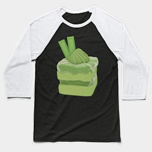 Matcha Mini Cake Baseball T-Shirt